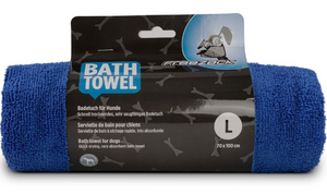 Freezack Bath Towel für Hunde L in blau