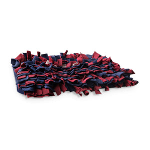 Freezack Sniffing Mat – Schnüffelmatte für Hunde rot/blau (50x34cm)